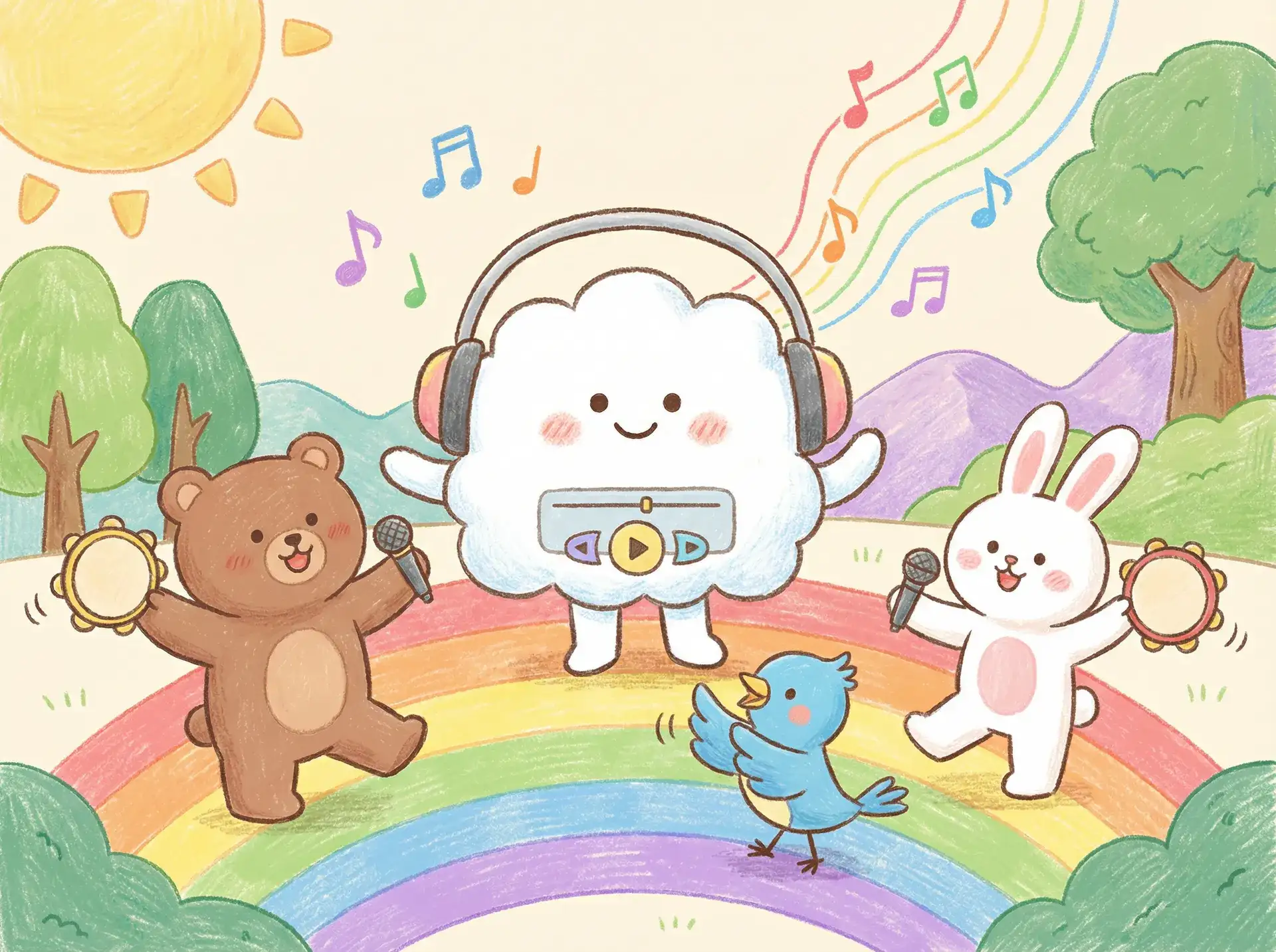 小朋友的音乐绘画 - 陕西车祸 艺术启蒙